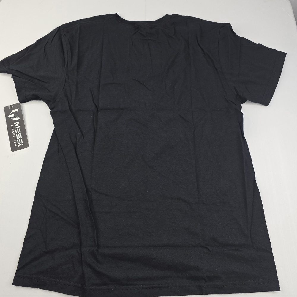 Messi Wingstar T-Shirt Tee Black with Pink Logo Men's Size 2XL XXL NWT - Picture 7 of 7